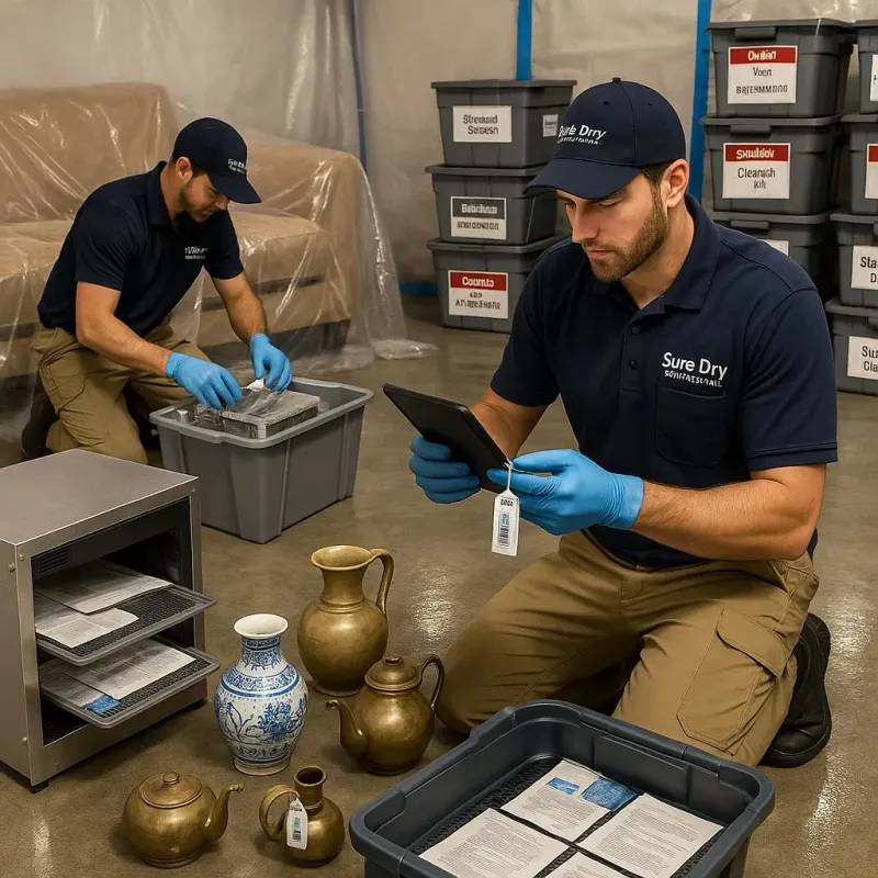 Content Protection and Restoration process in Blanchard, LA